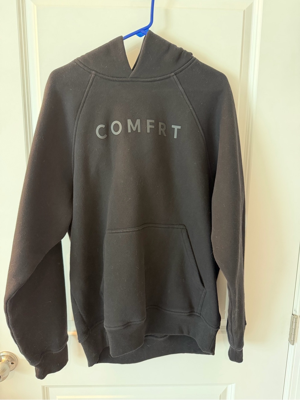 Women’s Black Pullover Hoodie